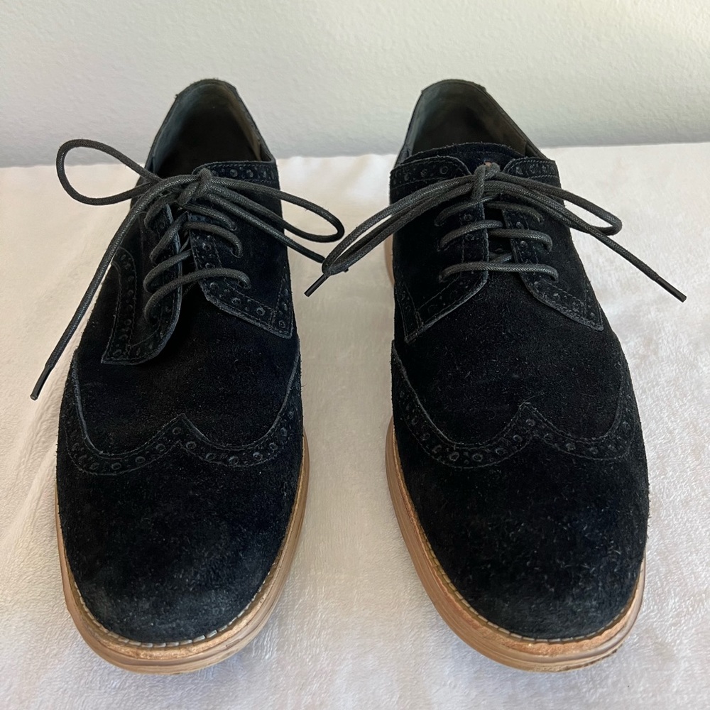 Suede Cole Hann size 12 dress shoe